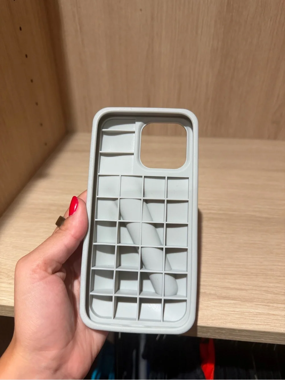 RHODE Grey iPhone 16 Pro Max Lip Case